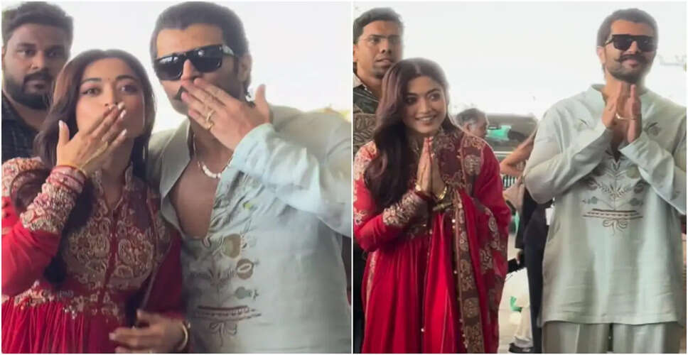 Vijay Deverakonda and Rashmika Mandanna Celebrate Their Wedding in Udaipur