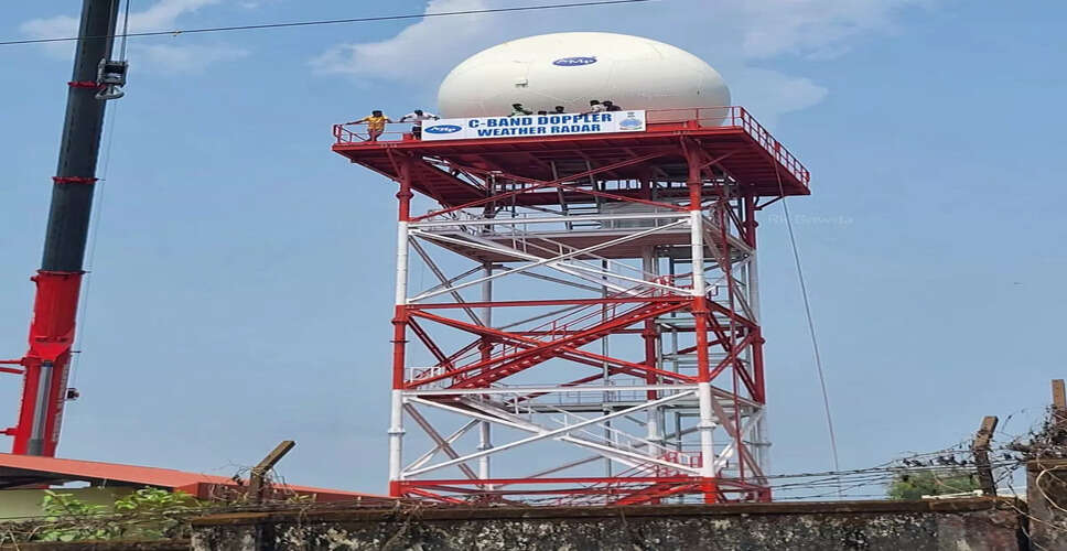 Tamil Nadu to Enhance Weather Monitoring with New Doppler Radars