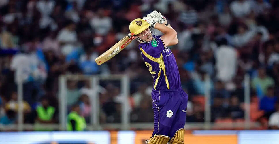 Cameron Green's Stellar Performance Guides KKR to 180 Against GT in IPL 2026