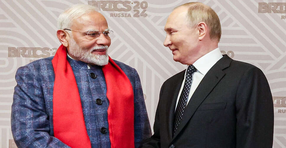 Putin's Upcoming Visit to India: Key Defense Discussions Expected