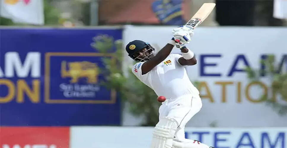 Angelo Mathews Bids Farewell to Test Cricket in Galle Against Bangladesh