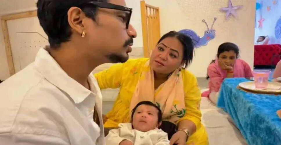 Comedian Bharti Singh Shares First Glimpse of Son Kaju, Fans Overjoyed