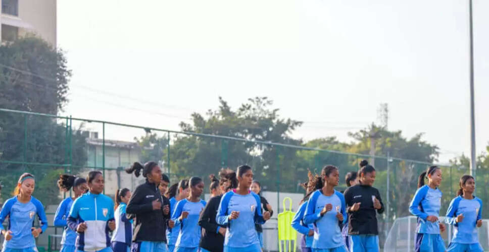 Indian Women's Football Team Kicks Off Training Camp Ahead of Turkiye Friendlies