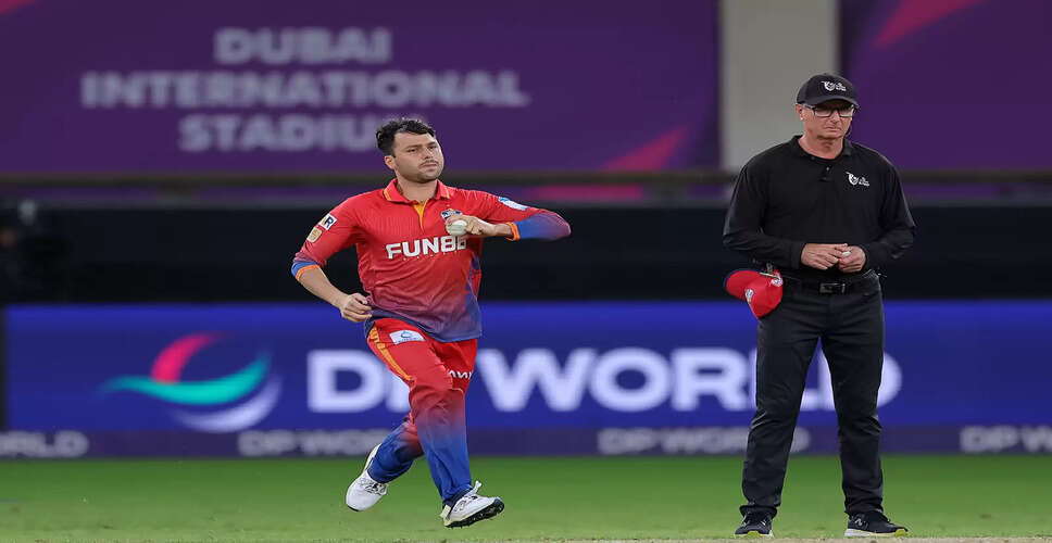 Dubai Capitals Fall Short Against MI Emirates in Thrilling ILT20 Clash