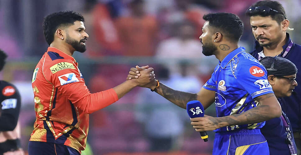 Mumbai Indians Face Punjab Kings in Crucial IPL Qualifier 2 Showdown