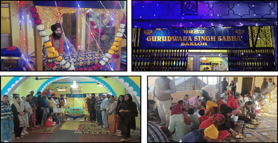 Celebrating Guru Nanak Dev Ji: A Vibrant Prabhat Pheri in Bakloh