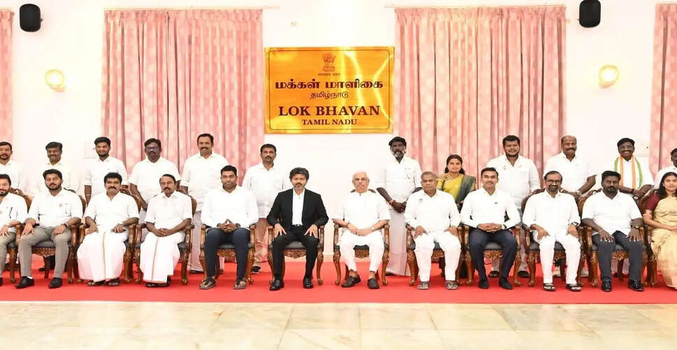Political Controversy Erupts Over Tamil Anthem at Ministerial Oath Ceremony in Tamil Nadu