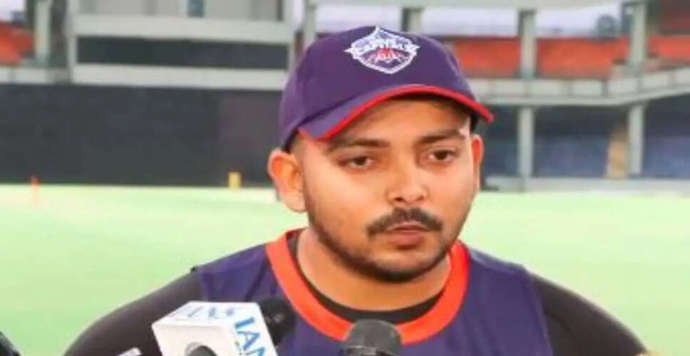 Prithvi Shaw Aims for Indian Team Comeback Ahead of IPL 2026