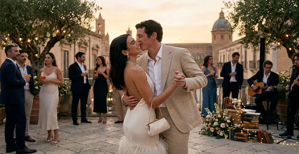 Dua Lipa and Callum Turner Kick Off Their Wedding Festivities in Style!