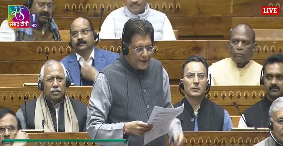 India Safeguards Agricultural Interests in US Trade Agreement, Says Piyush Goyal