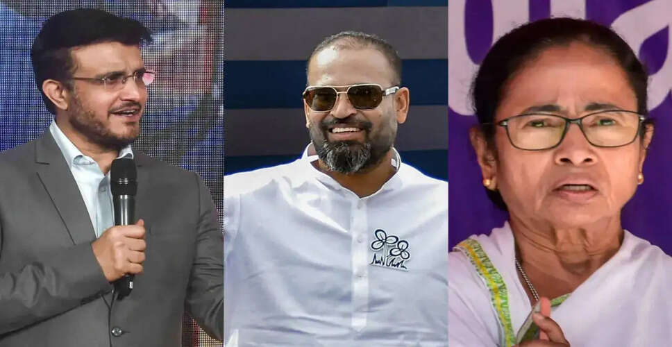 Sourav Ganguly Refutes Claims of Political Mediation Involving Yusuf Pathan