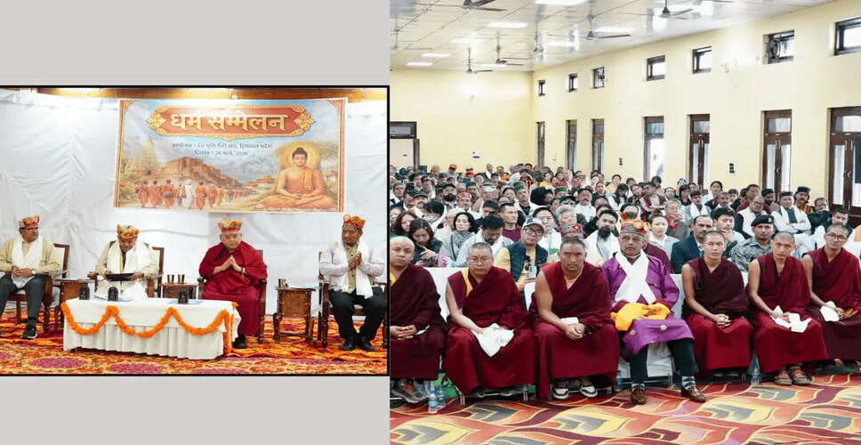 RSS Leader Dattatreya Hosabale Meets Dalai Lama During Himachal Pradesh Visit