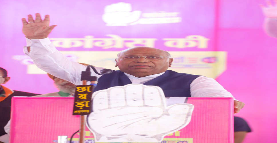 Clear indication of BJP's panic in ongoing polls: Kharge