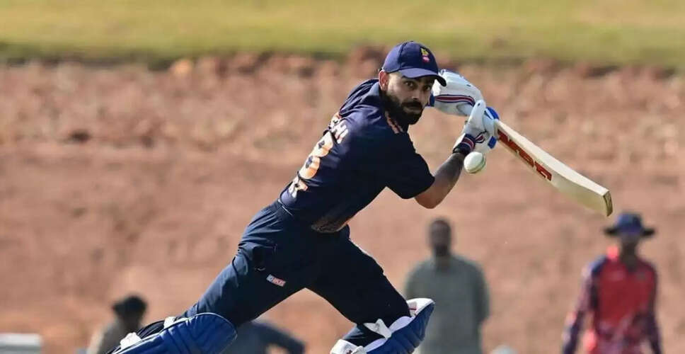 Virat Kohli Shines in VHT Comeback with Century and Milestone Achievements