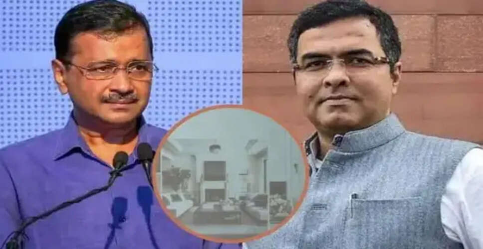 Parvesh Verma Accuses Kejriwal of Building a 'Sheesh Mahal' in Punjab