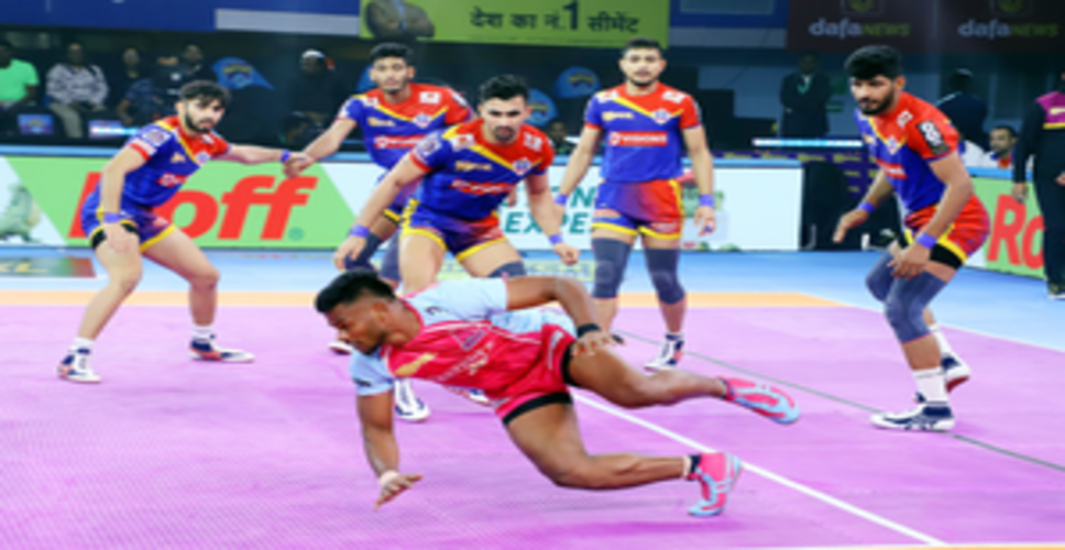 PKL 10: Arjun Deshwal's 20 points help Jaipur Pink Panthers beat U.P. Yoddhas, reach semis