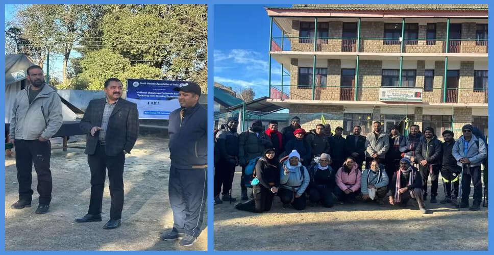 National-Level Himalayan Winter Trekking Expedition Kicks Off in Dalhousie