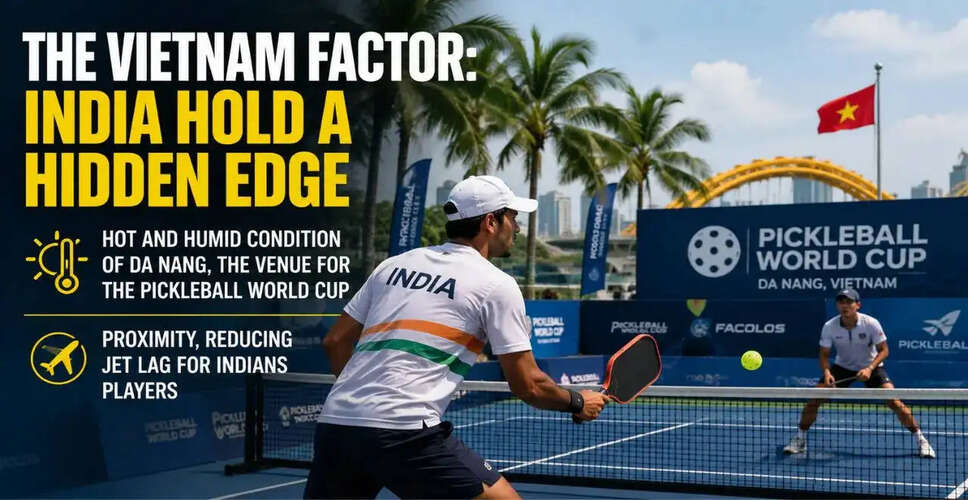 India's Strategic Advantage at the 2026 Pickleball World Cup in Vietnam