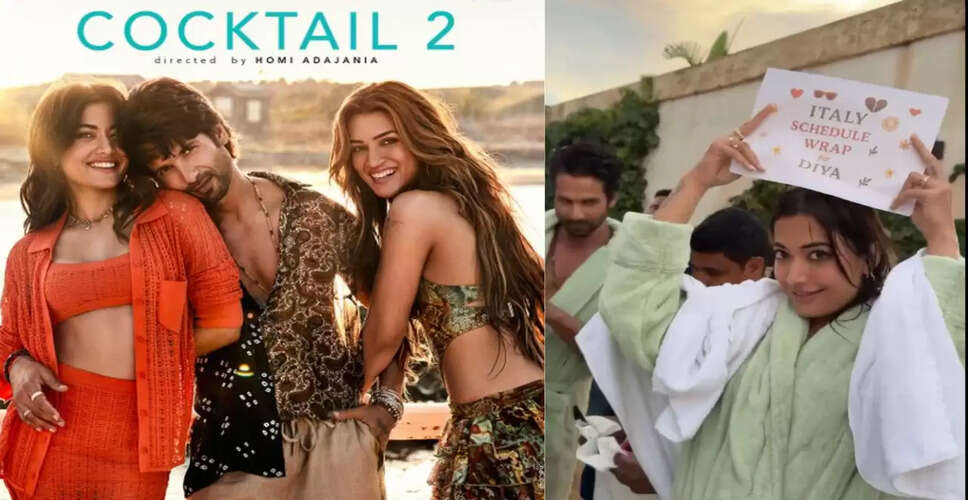 Rashmika Mandanna Teases Fans with BTS Clip from Upcoming Film Cocktail 2