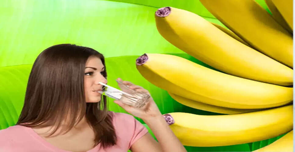 The Surprising Effects of Drinking Water After Eating Bananas