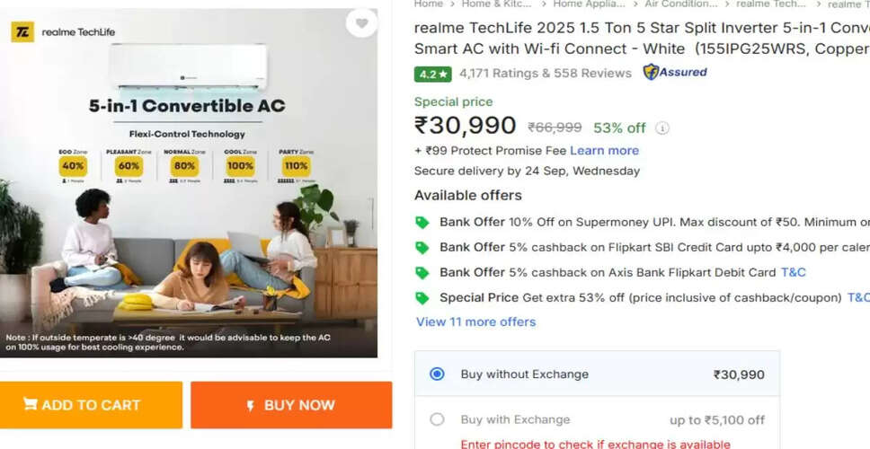 Top Air Conditioner Deals to Watch for During the Big Billion Day Sale