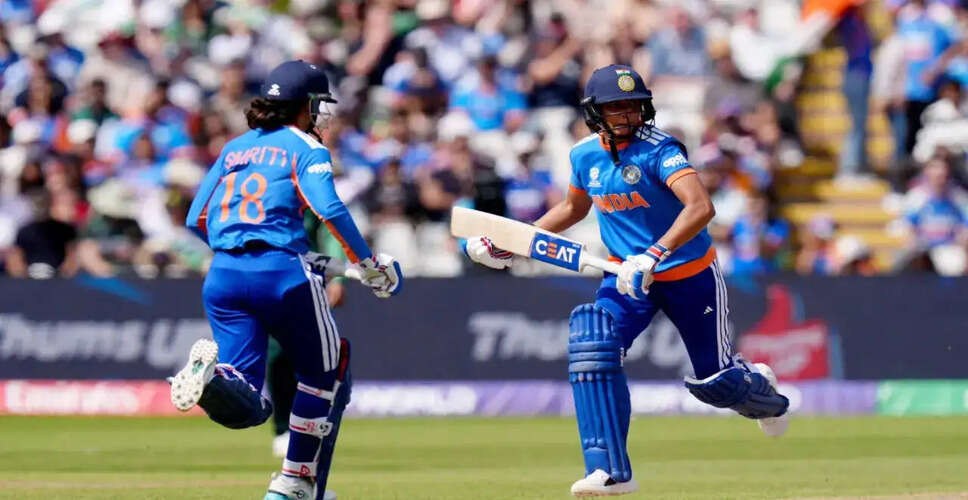 Indian Women's Cricket Team Dominates Pakistan in T20 World Cup Opener