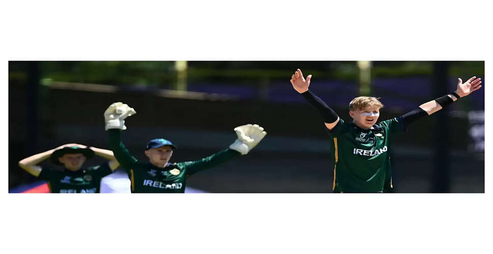 Ireland Unveils Squad for ICC Men's Under-19 World Cup 2024