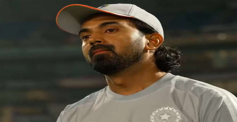 KL Rahul Motivates Young Cricketers Ahead of ODI Against New Zealand