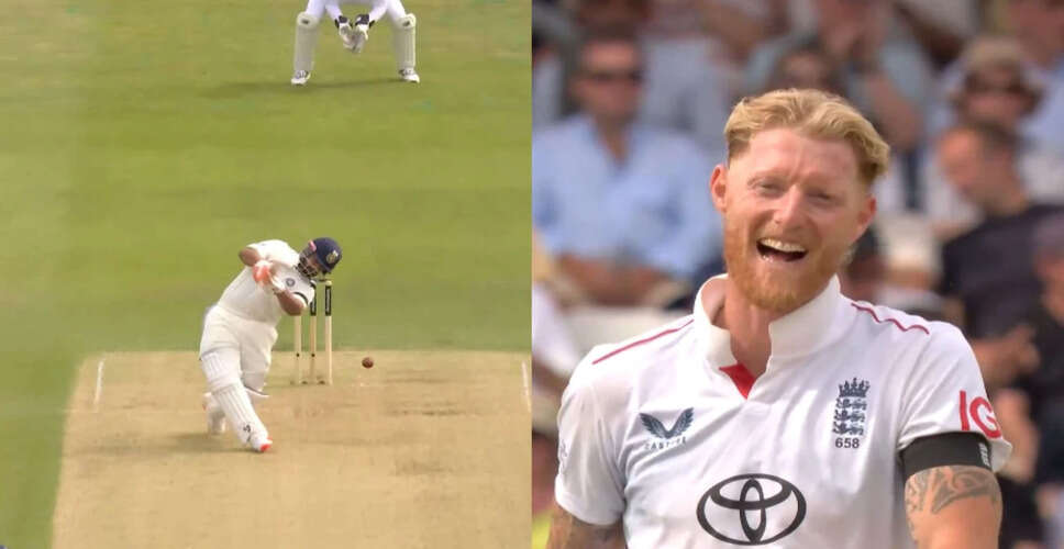 Rishabh Pant's Daring Shot Steals the Show on Day 1 of India vs England Test