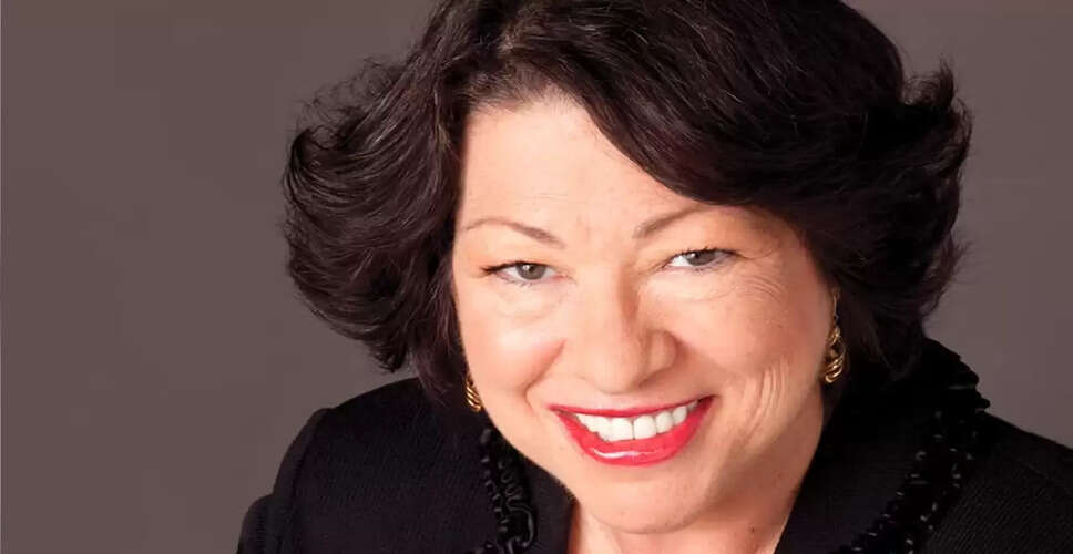 Justice Sonia Sotomayor Issues Apology for Comments on Justice Kavanaugh