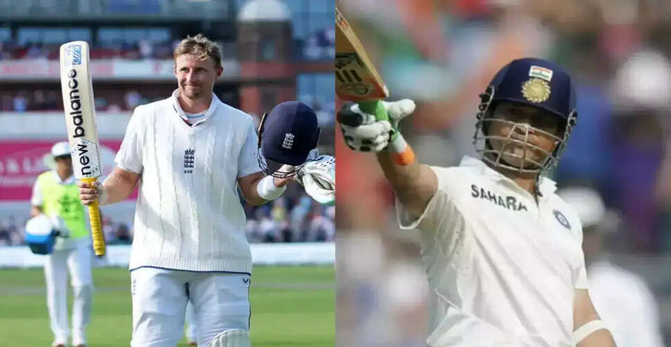 Joe Root Closing in on Sachin Tendulkar's Test Runs Record