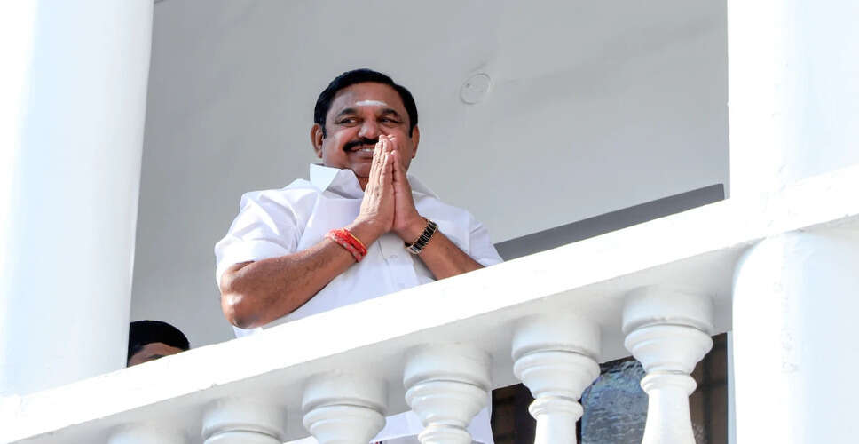AIADMK Finalizes Seat Sharing with BJP Ahead of Assembly Elections