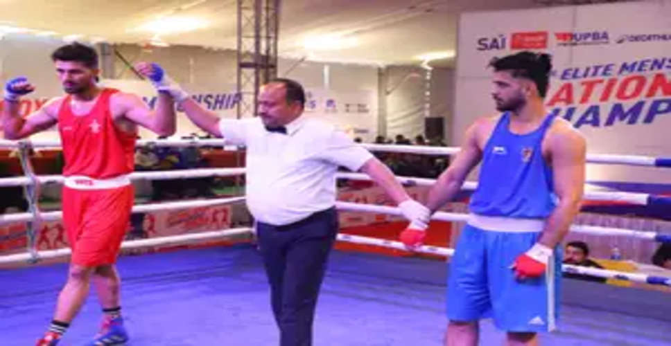 Lakshya Chahar leads Services' charge on Day 3 of men’s Boxing Nationals