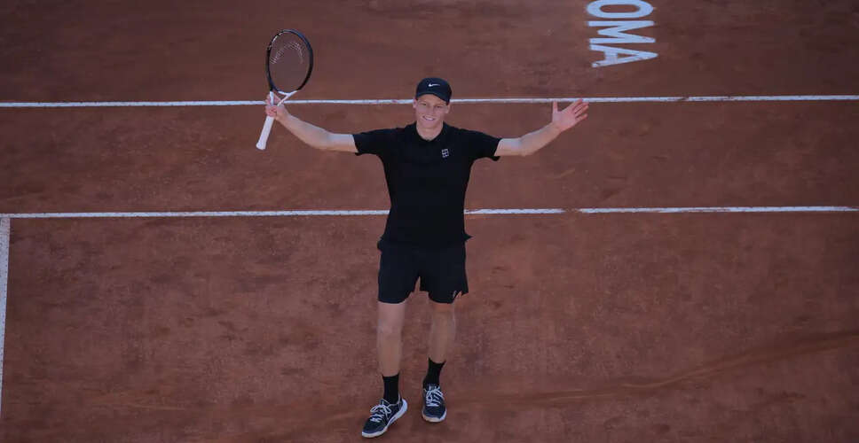 Jannik Sinner Makes History at Italian Open with Dominant Victory