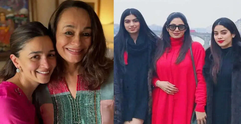 Celebrating the Unbreakable Bond: Bollywood's Iconic Mother-Daughter Duos