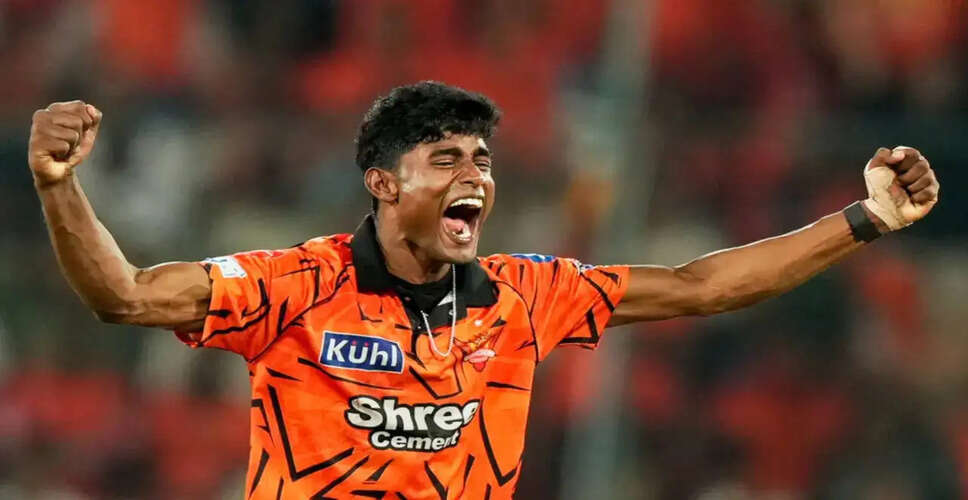 Sakib Hussain Shines on IPL Debut as Sunrisers Hyderabad Defeats Rajasthan Royals