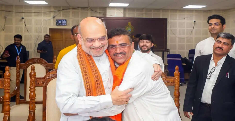 Suvendu Adhikari Poised to Become West Bengal's Next Chief Minister