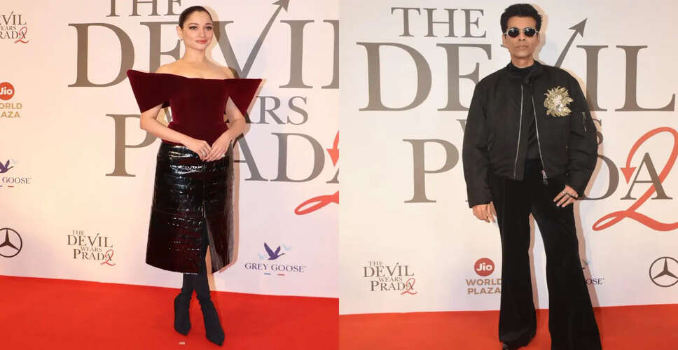 Bollywood Stars Dazzle at The Devil Wears Prada 2 Screening in Mumbai