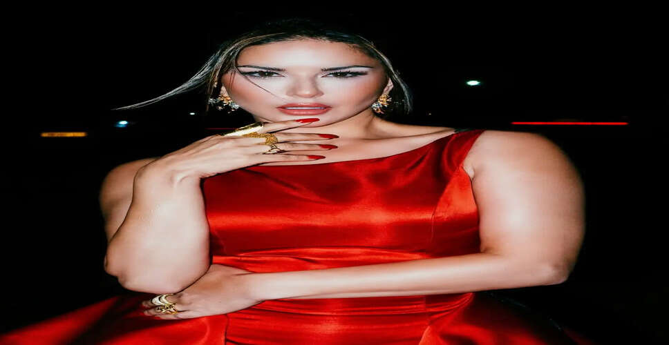 Sunny Leone Stuns Fans with New Instagram Photos in a Red Gown