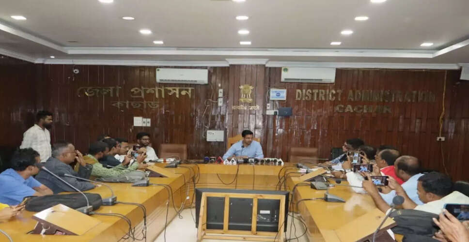 Cachar District Prepares for High-Stakes Elections with Enhanced Security Measures