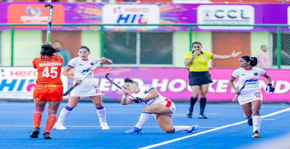 JSW Soorma Hockey Club Clinches Victory Against Shrachi Bengal Tigers in Thrilling Finale