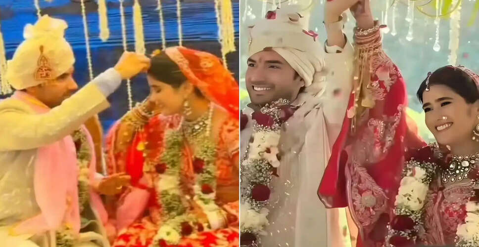 Ankur Verma Ties the Knot with Leena in a Beautiful Ceremony