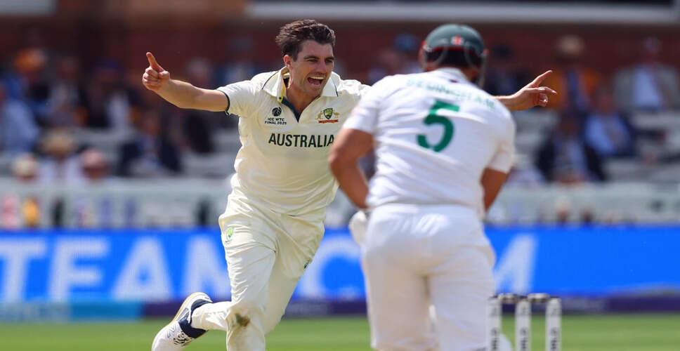 Pat Cummins to Miss Ashes Series Due to Back Injury