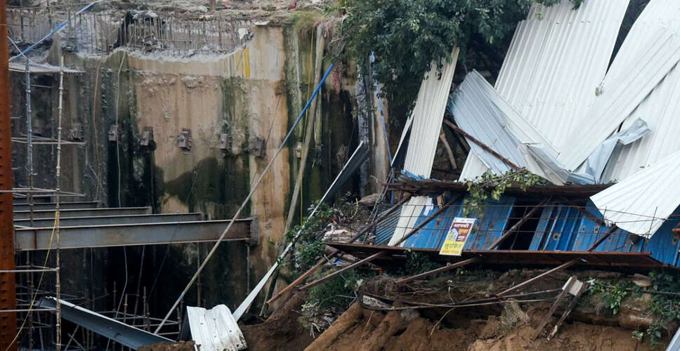 Wall Collapse in Thane's Residential Society Causes Damage to Vehicles