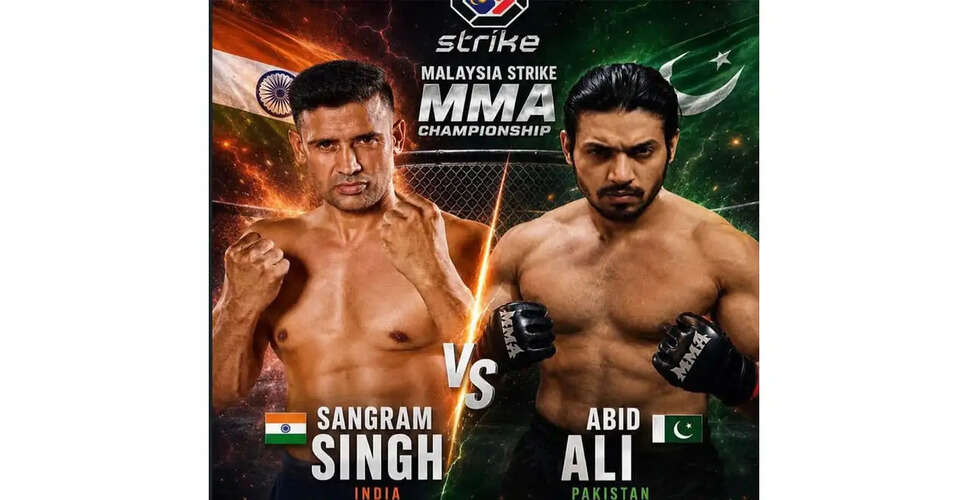 Sangram Singh Set to Make History in MMA Championship in Malaysia