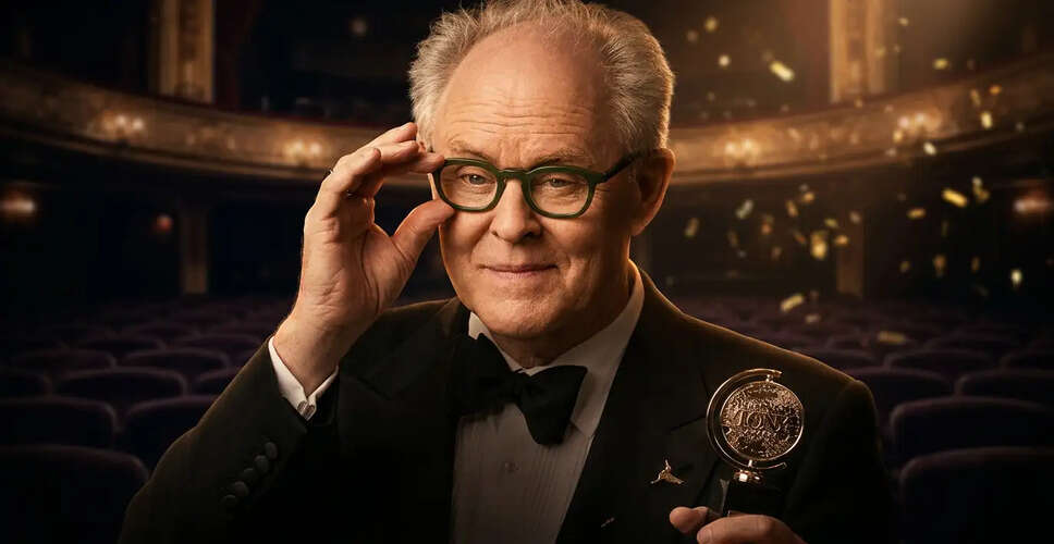 John Lithgow Makes History at Tony Awards: The 80-Year-Old Star's Remarkable Achievement