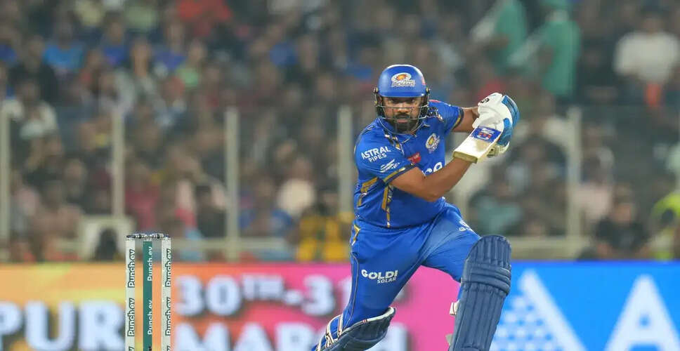 Rohit Sharma Struggles in Match Against Kolkata Knight Riders