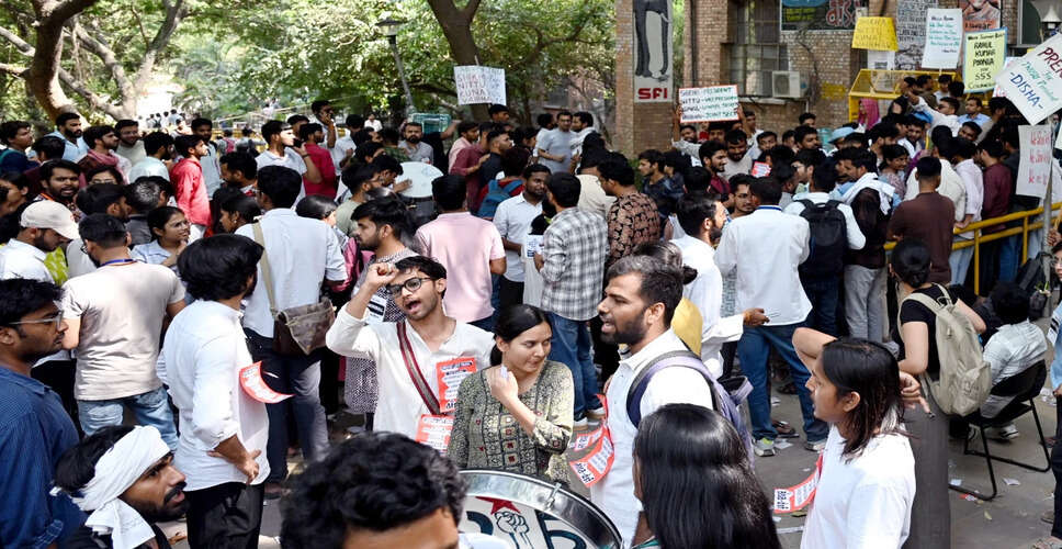 Protests Erupt at JNU Against Modi and Shah Following Court Ruling