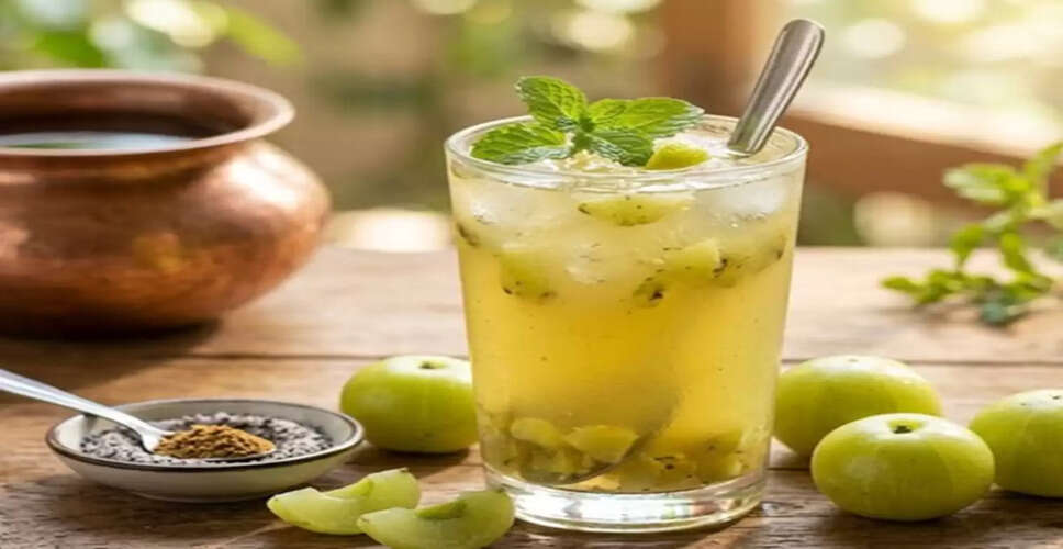 Revitalize Your Summer with Amla Sharbat: A Natural Cooling Drink