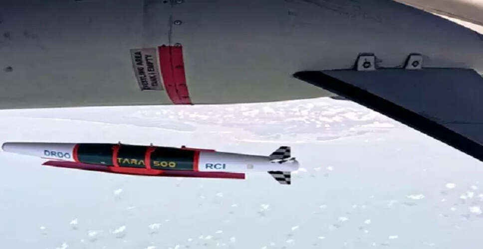 India's DRDO and IAF Achieve Milestone with TARA Weapon Flight Trial